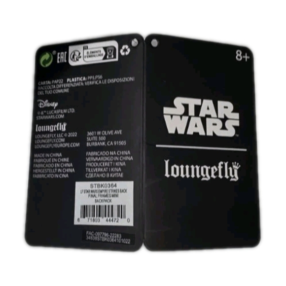Loungefly Star Wars Empire Strikes Back Final Frames Mini Backpack - Picture 15 of 15